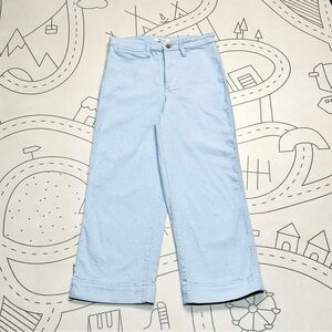 Madewell Emmett Cropped Wide Leg Confetti Jeans